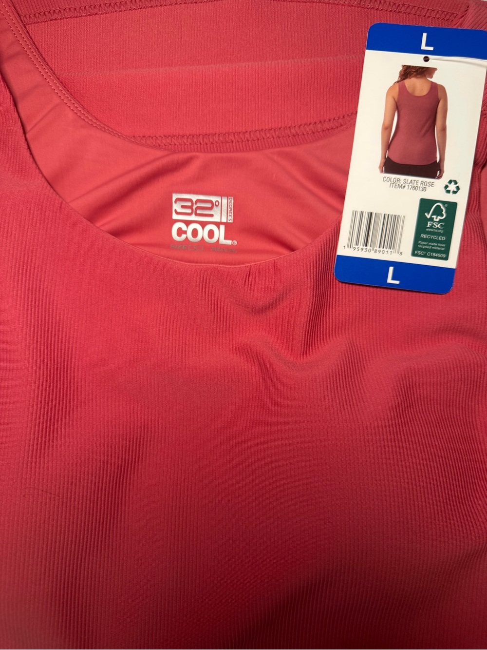 32° Cool Tank Top in Rose
